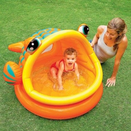 Intex Piscine Gonflable Bebe Enfant Pataugeoire Poisson Exotique 1