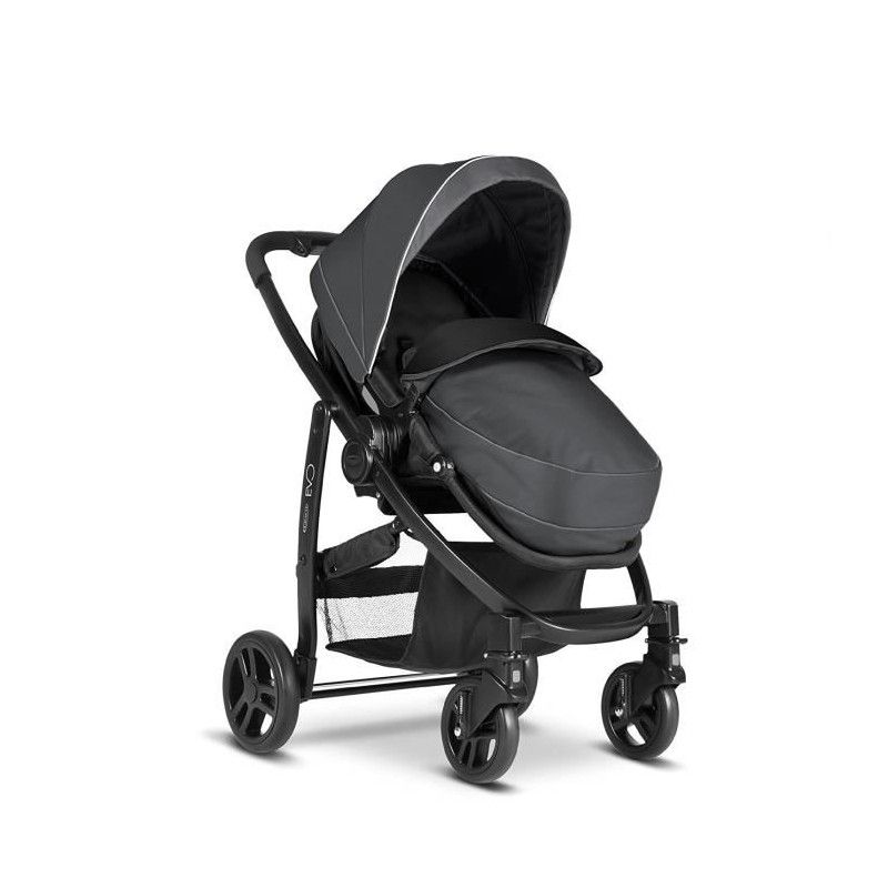 poussette graco evo duo charcoal