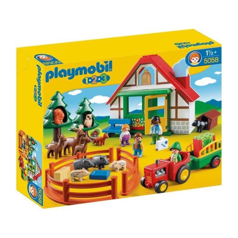 playmobil 123 maison