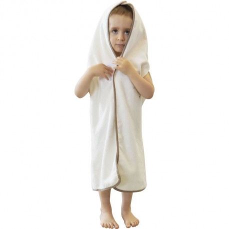 Sucre D Orge Poncho De Bain Bebe 2 En 1 78x93 Cm