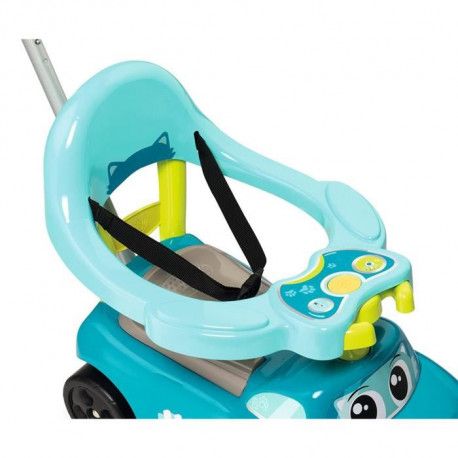 Smoby Porteur Evolutif Auto Bascule Electrique Bleu