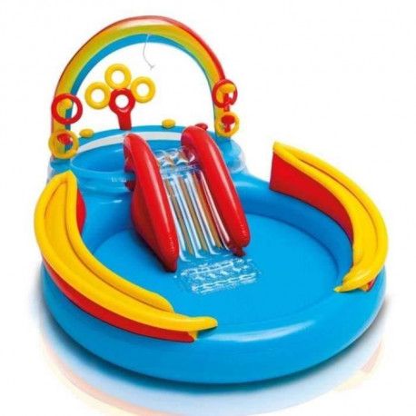 Intex Piscine Gonflable Enfant Arc En Ciel Aire De