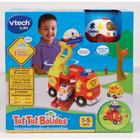 camion de pompier vtech