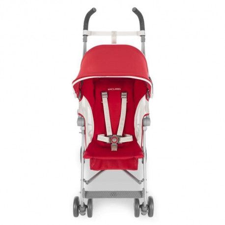 Maclaren Poussette Canne Bebe Globe Trotteur Rouge