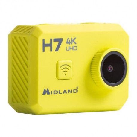 Midland H7 Action Cam 4k Avec Telecommande Et Caisson