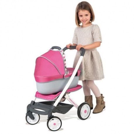 Smoby Bebe Confort Combi Poussette Landau 3 En 1