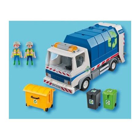 playmobil camion poubelle 4129