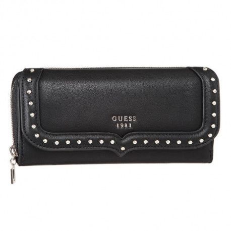 GUESS - Portefeuille Stella - Noir - Femme