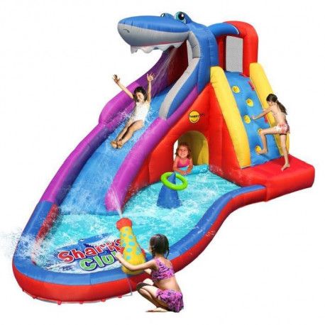 Happy Hop Chateau Aquatique Aire De Jeux Gonflable A